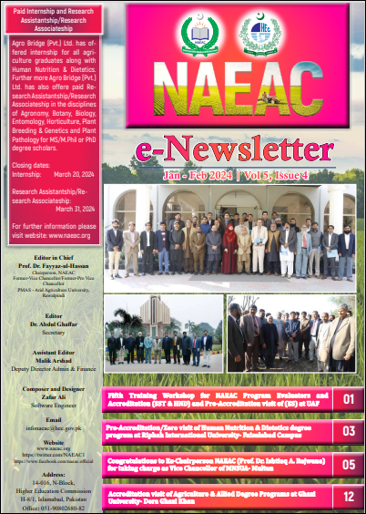 e-Newsletter Jan-March 2021